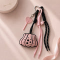 Pretty Pink Pumpkin Bag Charm