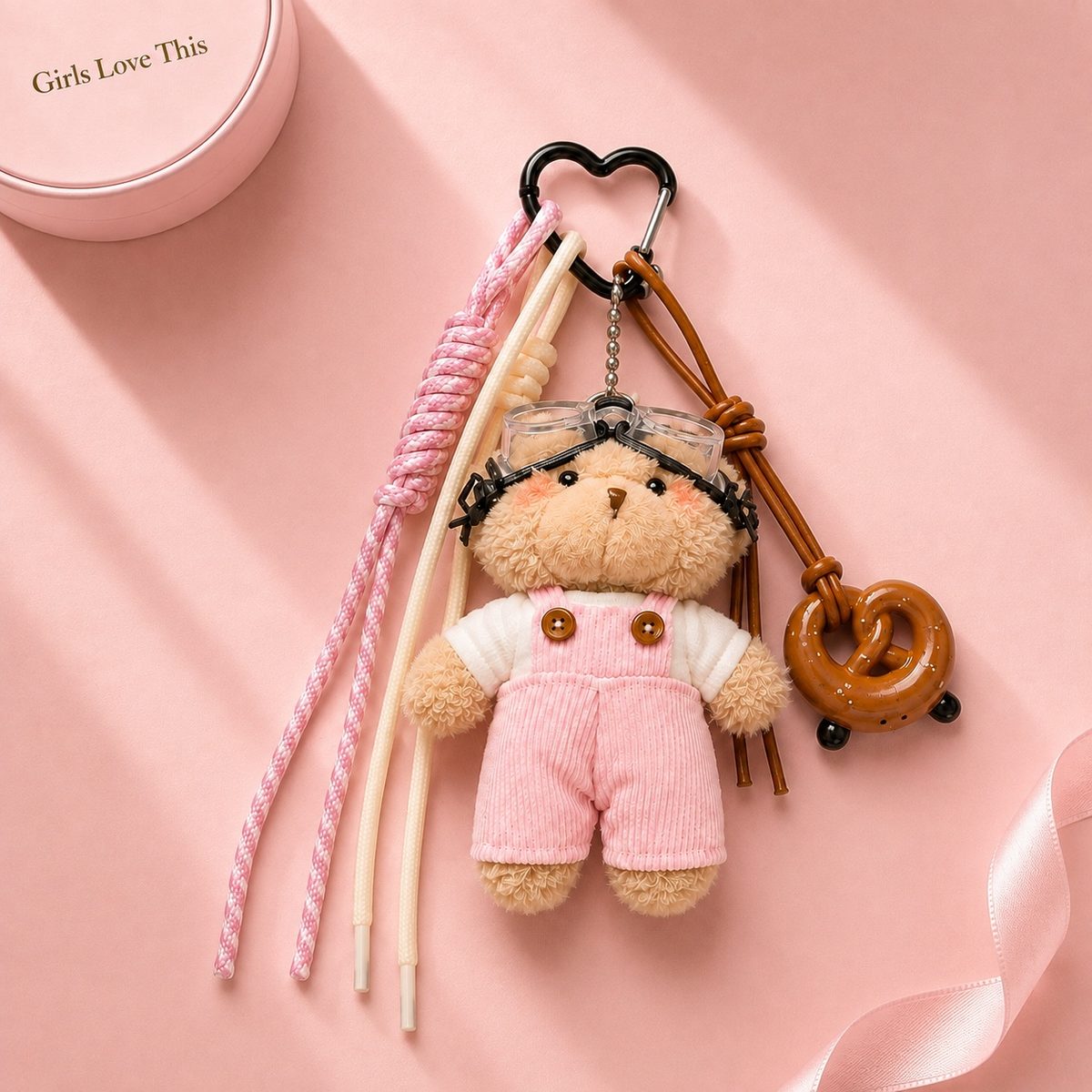 Sweet Teddy Bag Charm