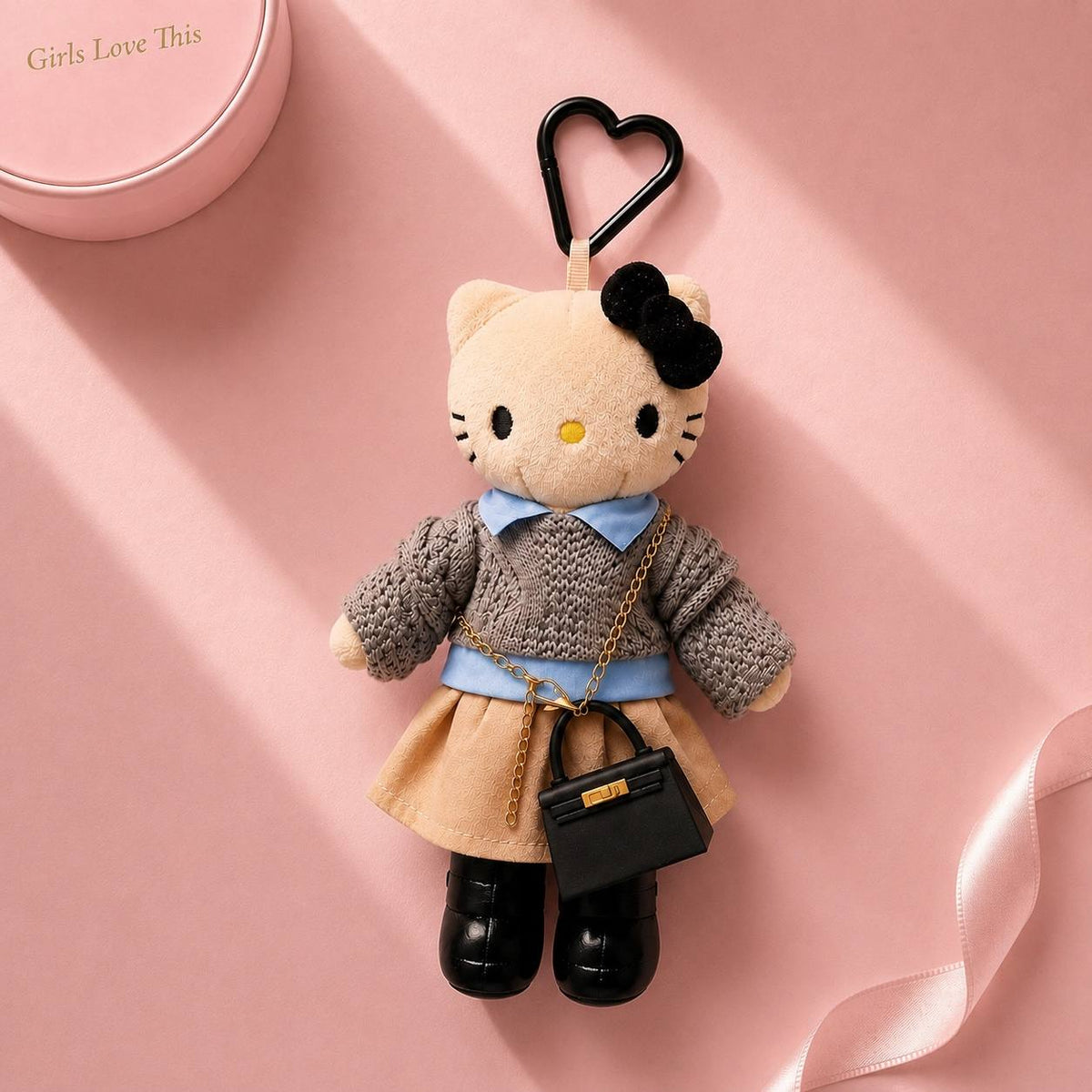 Chic Kitty Bag Charm