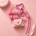 Pink Love Bag Charm