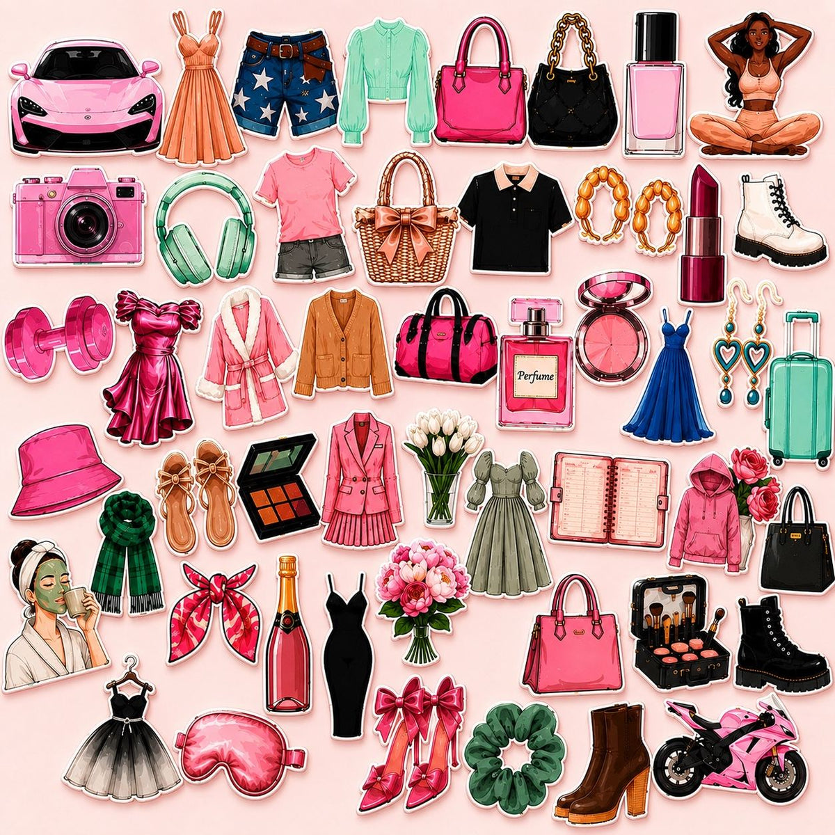 Girly Things Sticker Pack