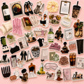 Cozy Girl Aesthetic Sticker Pack