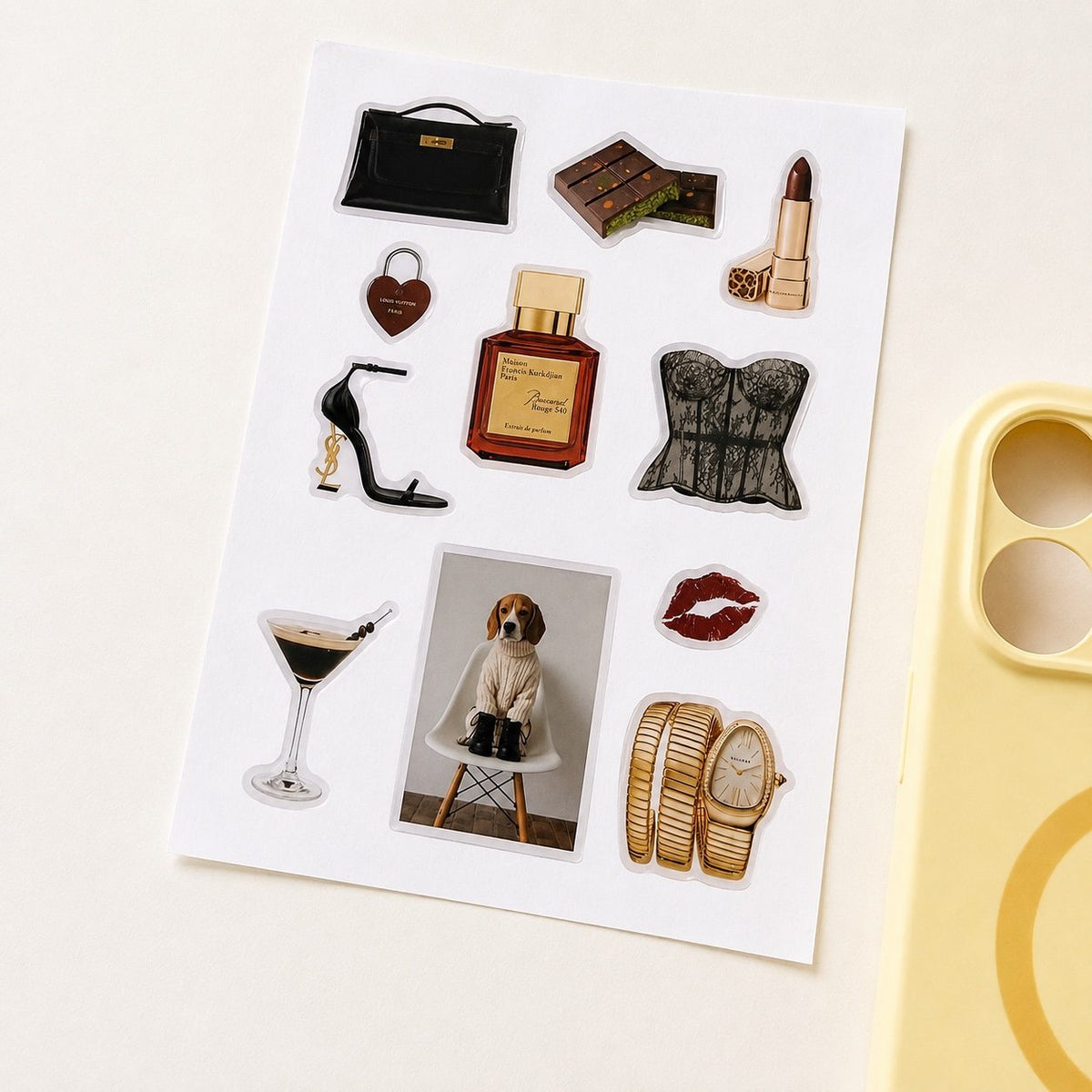 Yellow Aesthetic Phone Case Set