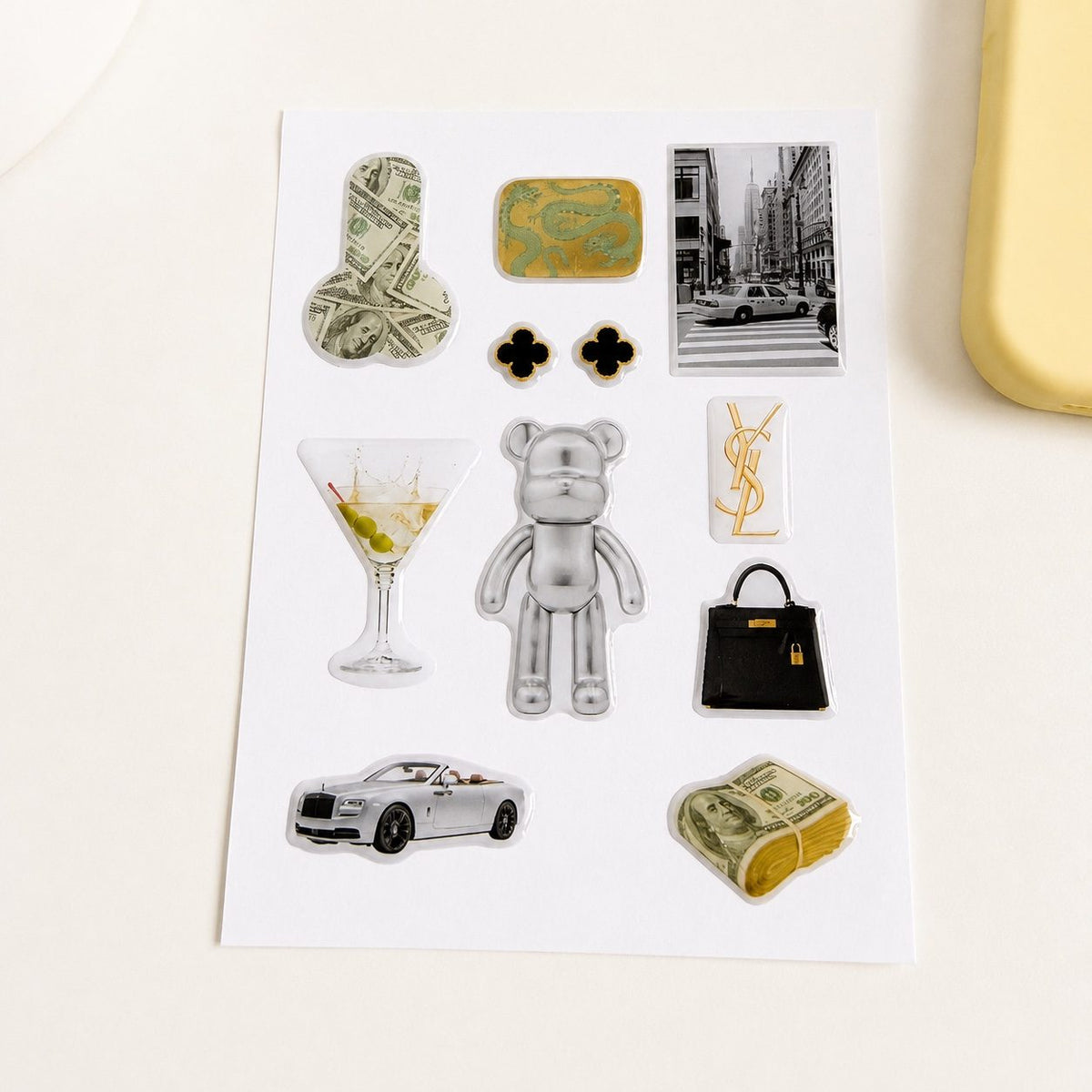 Yellow Aesthetic Phone Case Set